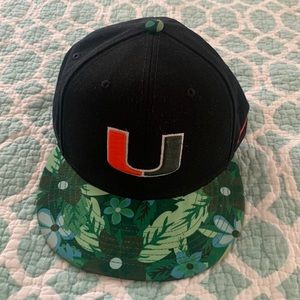 Nike University of Miami Snapback hat